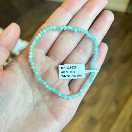 Amazonite (Comfort & Self Discovery) Bracelet 3mm