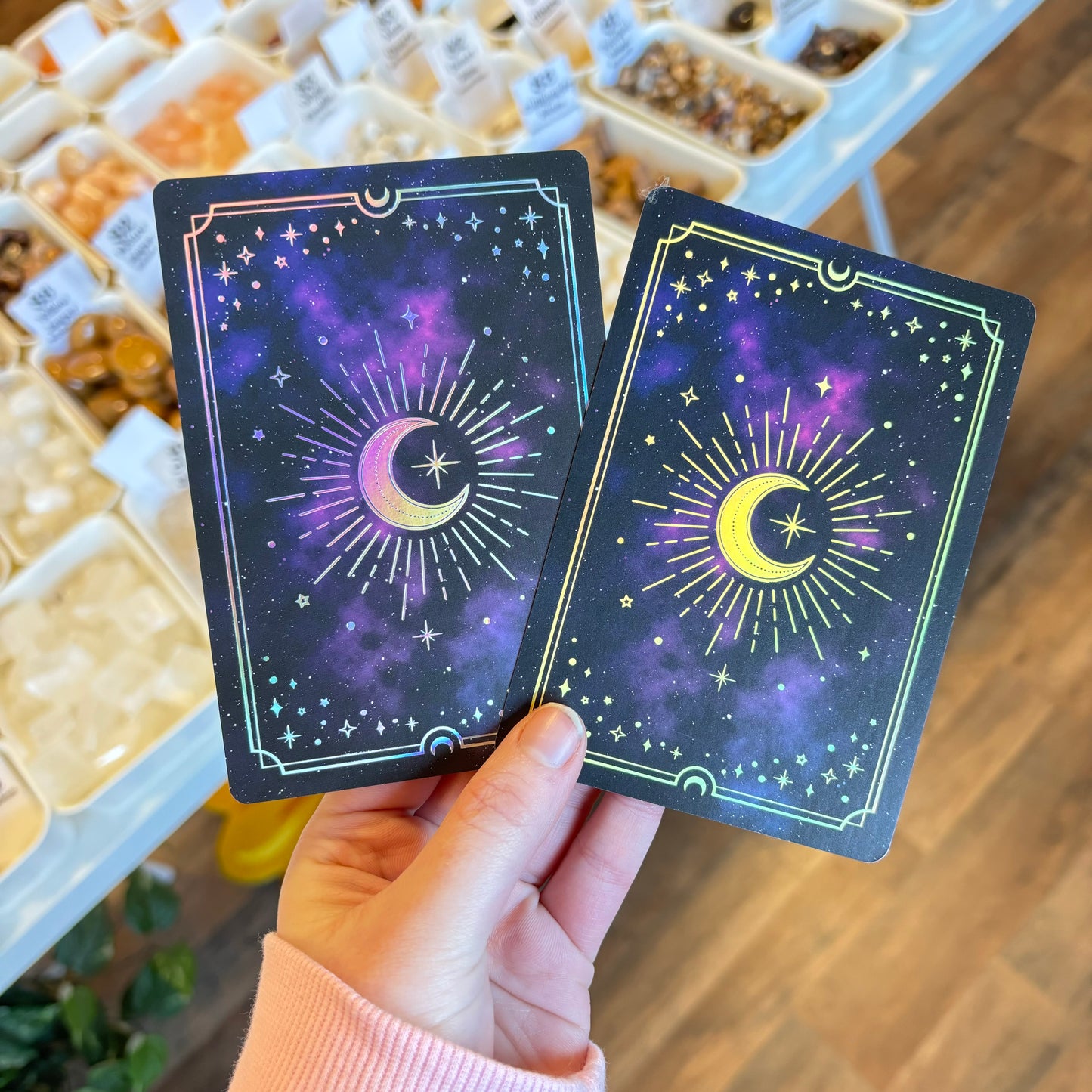 Crystal Affirmations Card Deck by Moonstruck Crystals