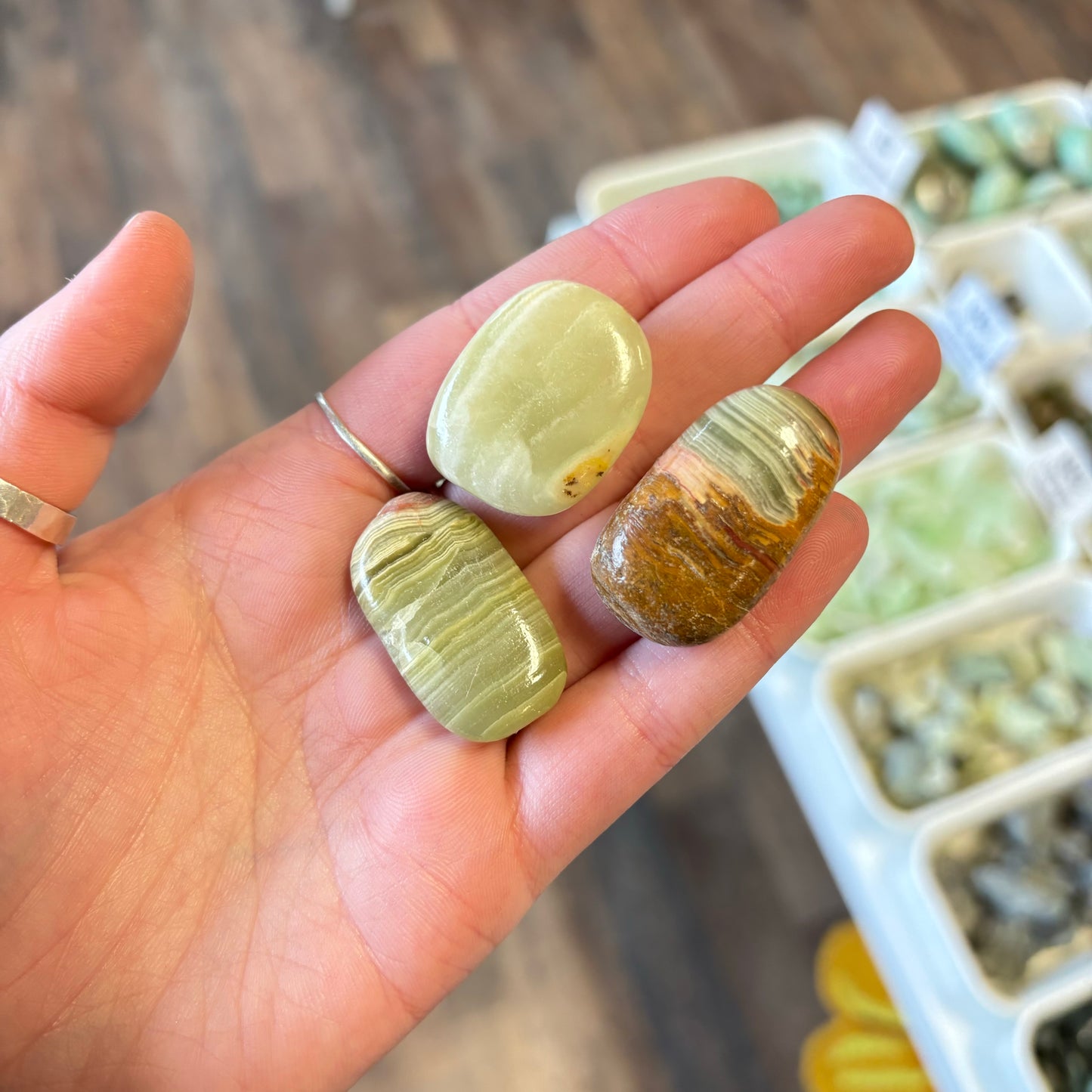 Green Onyx (Renewal & Rejuvenation) Tumbled