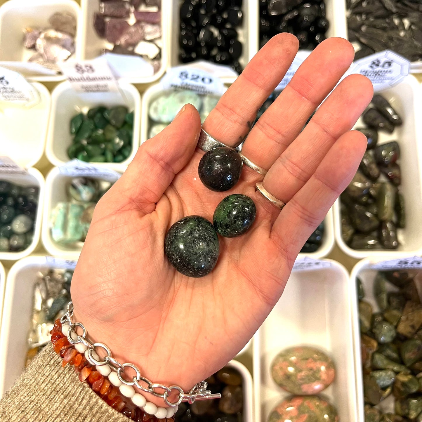 Ruby Zoisite (Spiritual Learning) Tumble