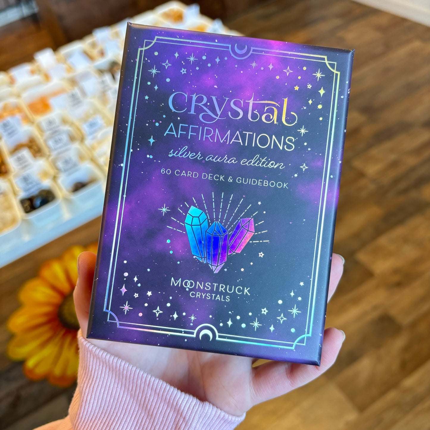 Crystal Affirmations Card Deck by Moonstruck Crystals