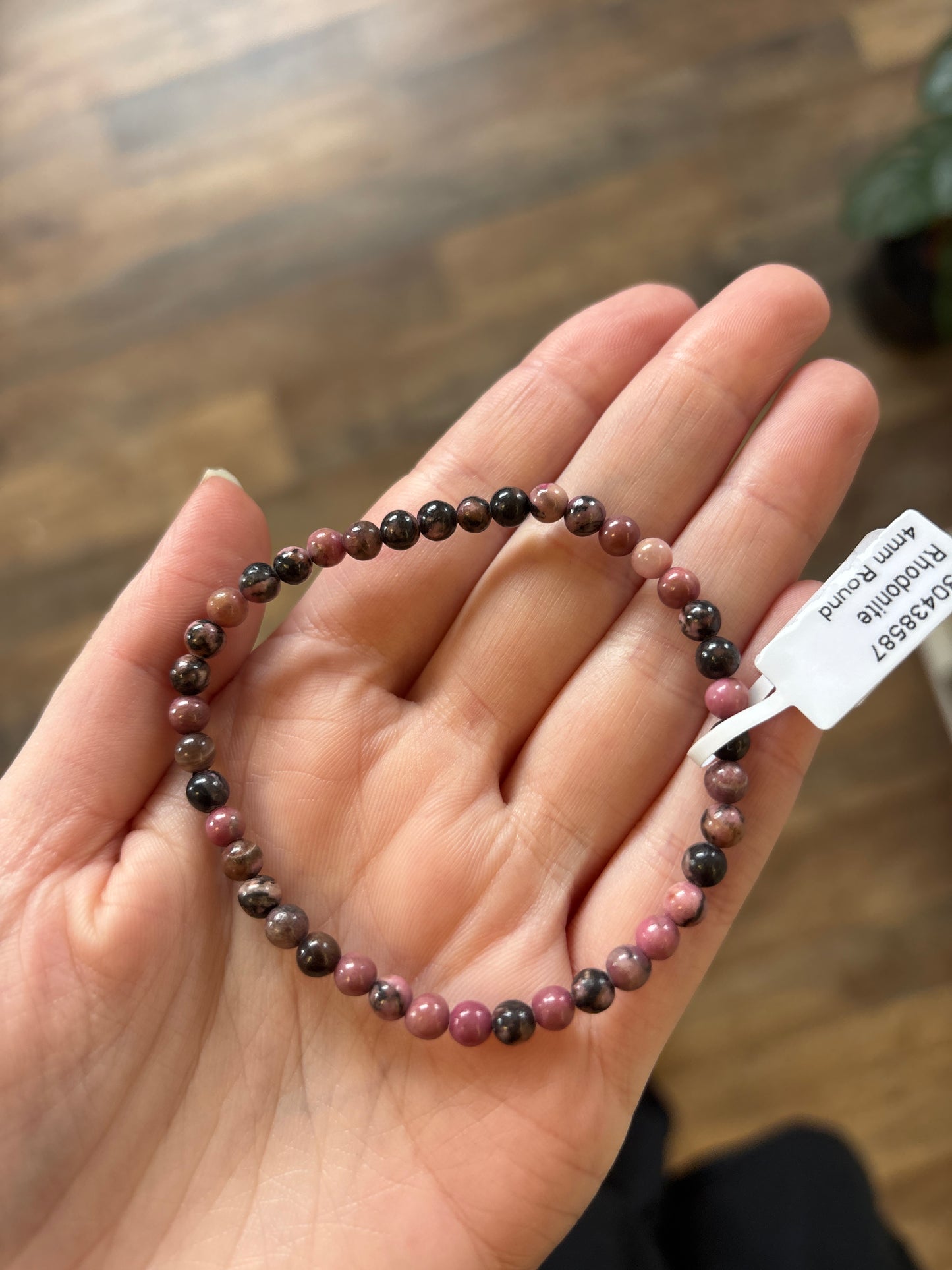 Rhodonite (Emotional Healing) Bracelet 4mm