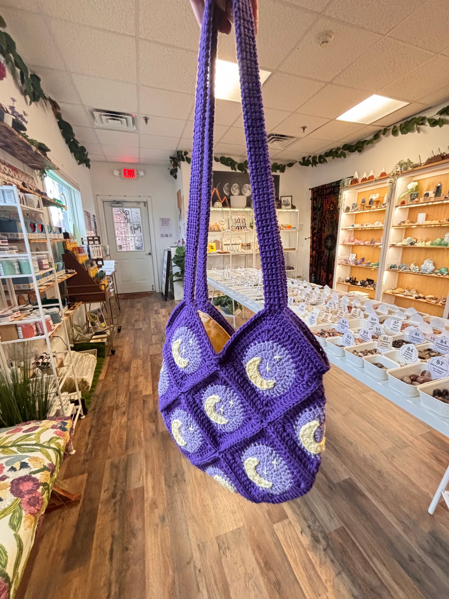 Crochet Moon Purse | The Crochet Witch