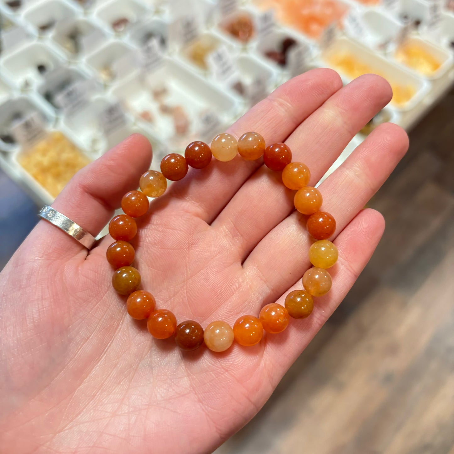 Orange Aventurine (Optimism, Joy & Inspiration) Bracelet 8mm