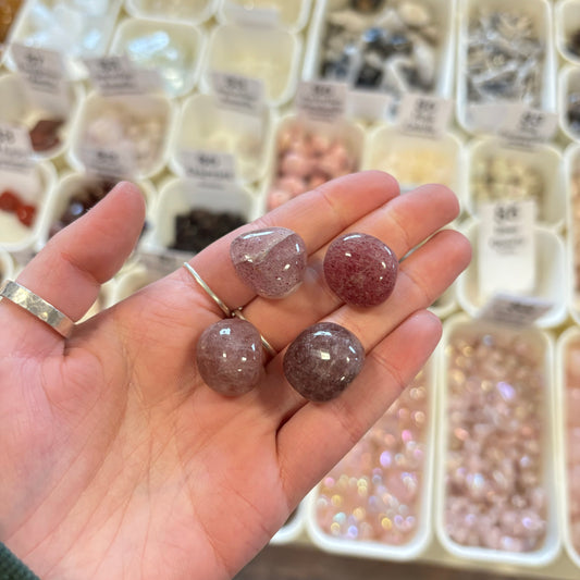 Strawberry Quartz (Imagination) Tumbled