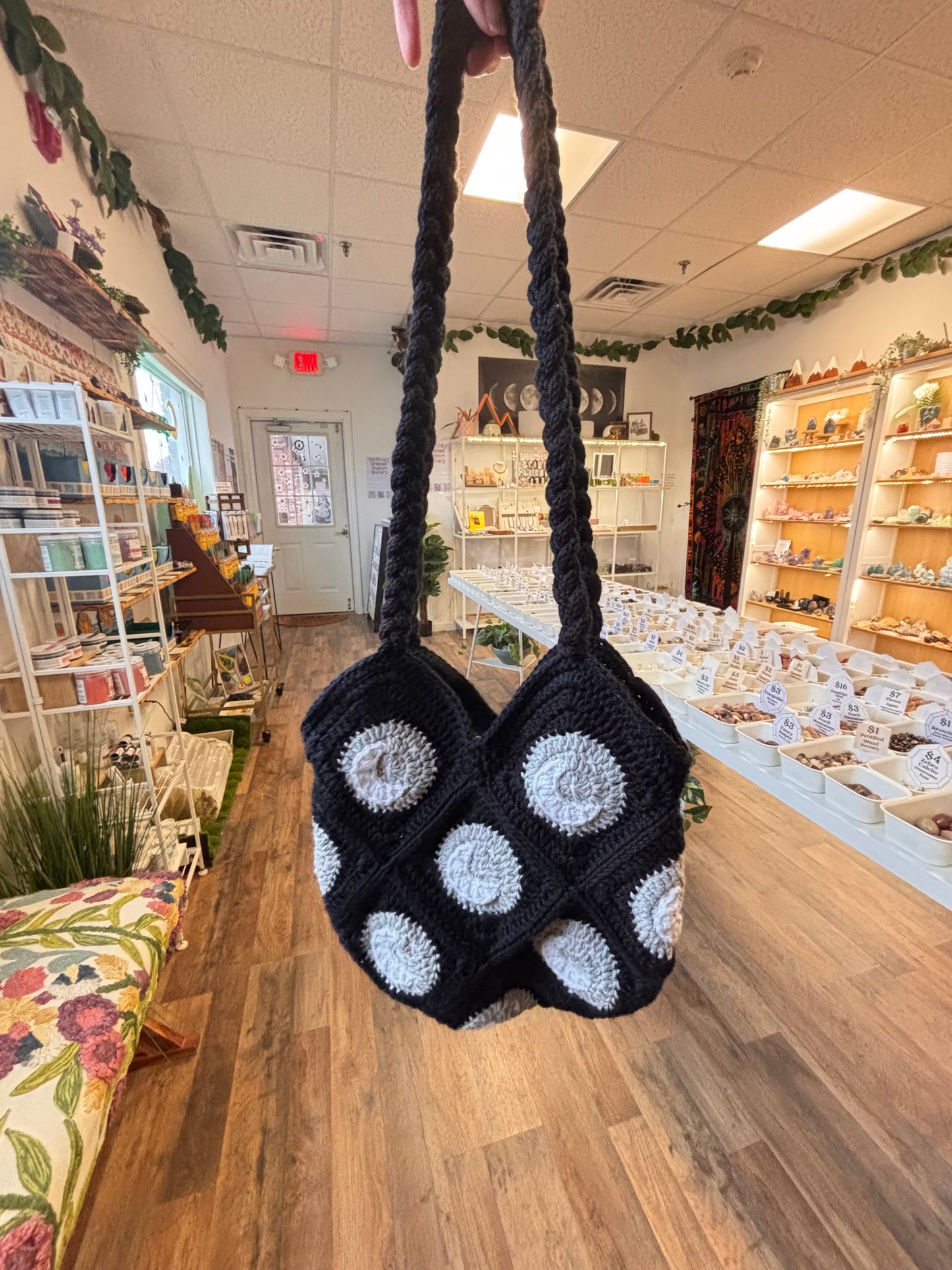 Crochet Moon Purse | The Crochet Witch