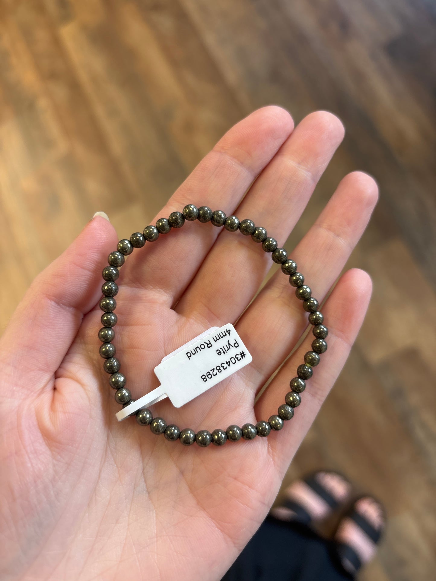 Pyrite (Manifestation) Bracelet 4mm