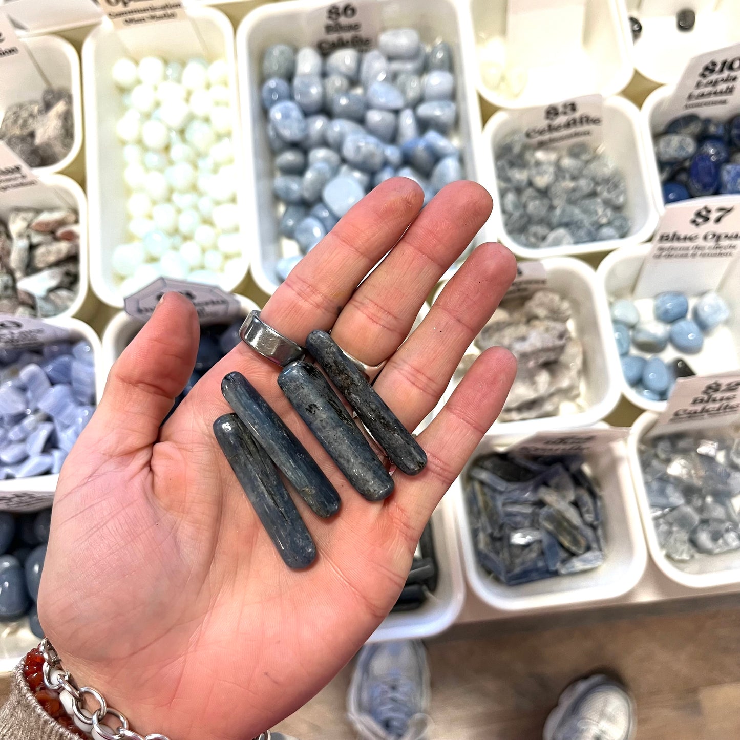 Blue Kyanite (Spiritual Guidance) Tumbled