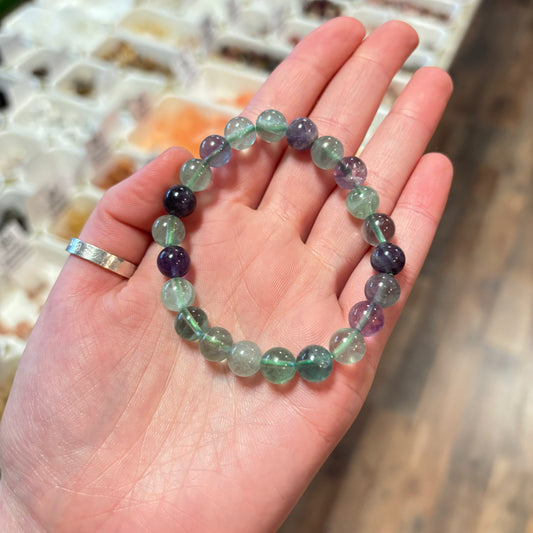 Fluorite (Decision Making) Bracelet 8mm