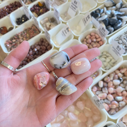 Pink Opal (Heartache & Emotion Balance) Tumbled