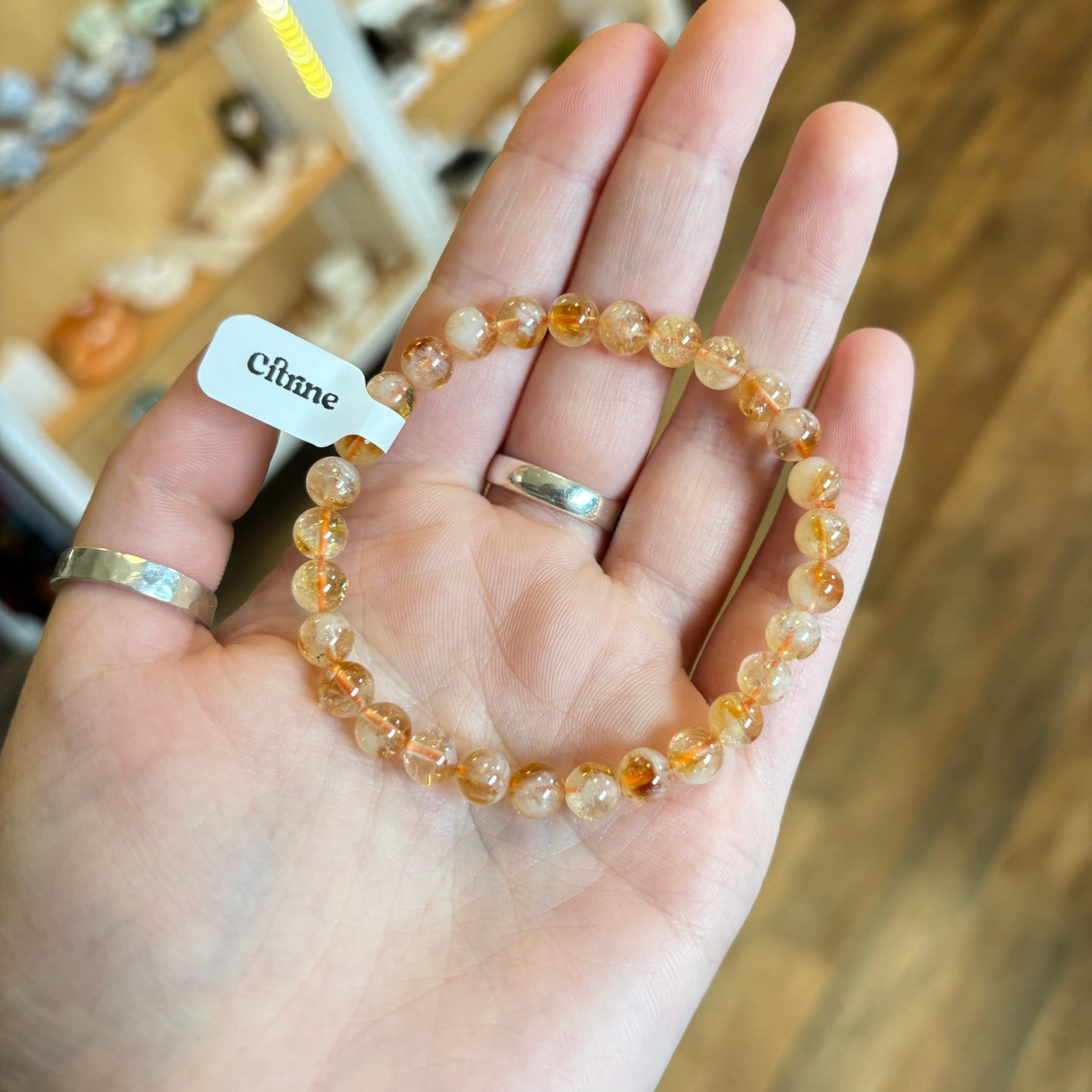 Citrine (Abundance) Bracelet 6mm