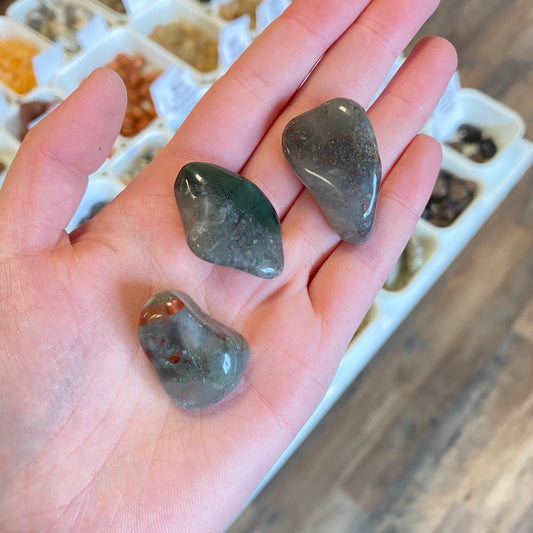 African Bloodstone (Purification) Tumbled