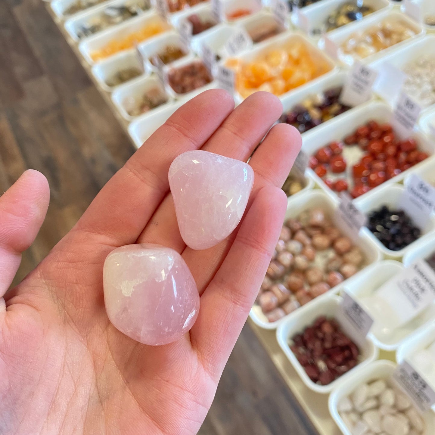 Rose Quartz (Love) Tumbled