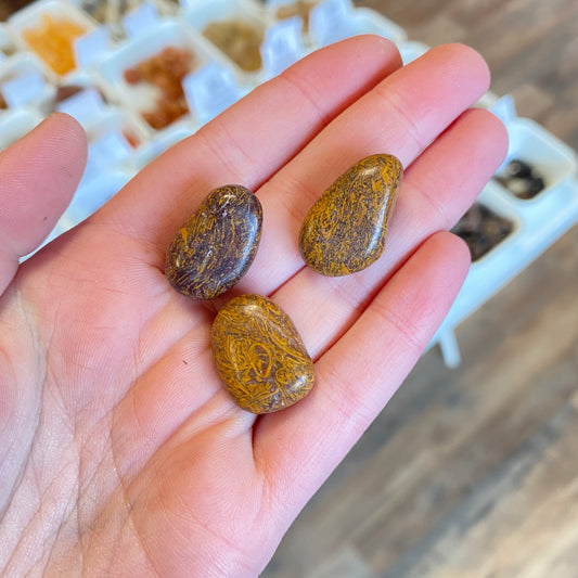 Calligraphy Stone (Spiritual Awakening) Tumbled