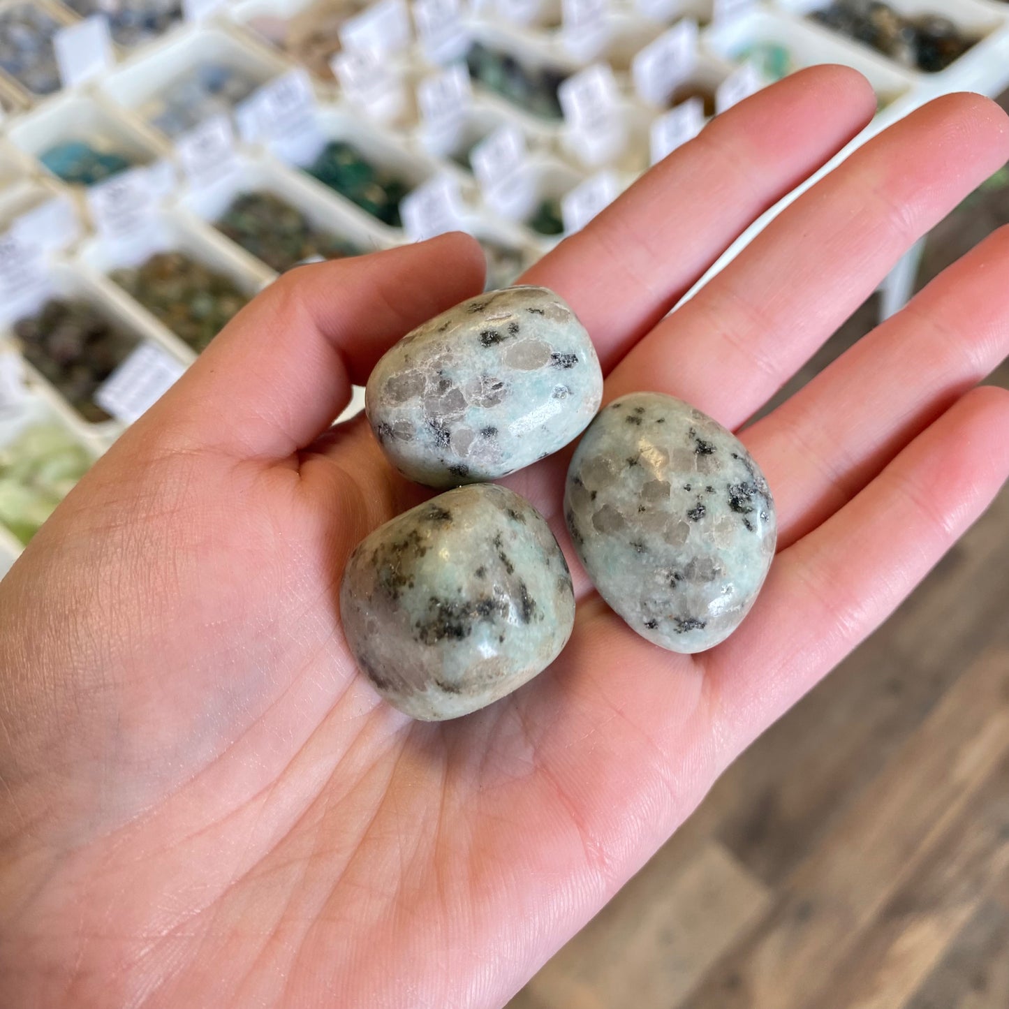Kiwi Jasper (Balance) Tumbled