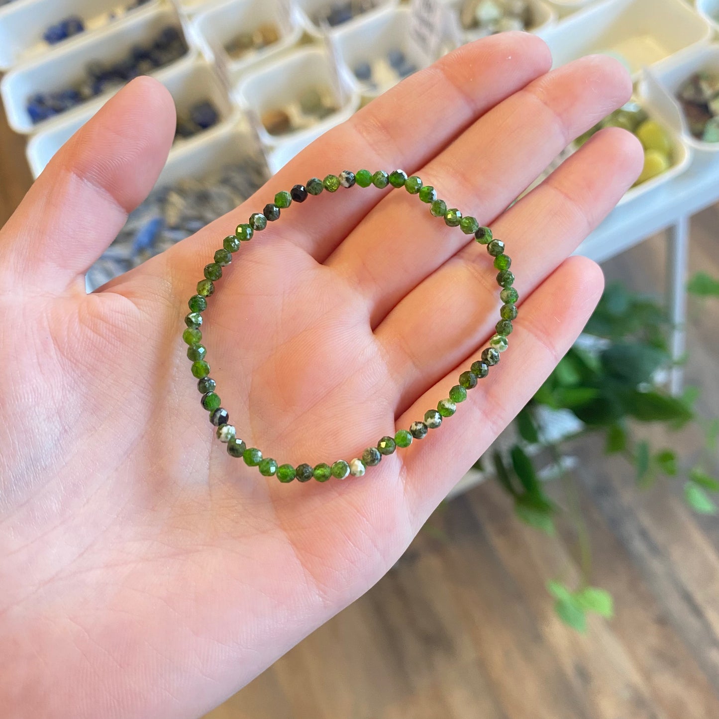 Diopside (Empowerment) Bracelet 4mm