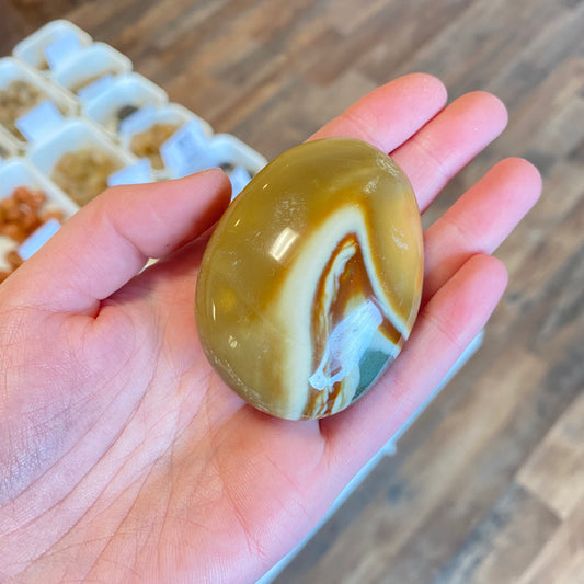 Polychrome Jasper (Inner Balance) Palm Stone