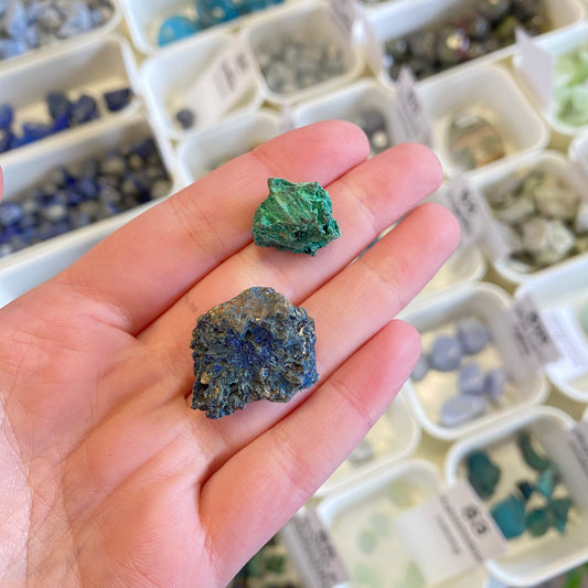 Azurite  & Malachite (Personal Discovery) Rough