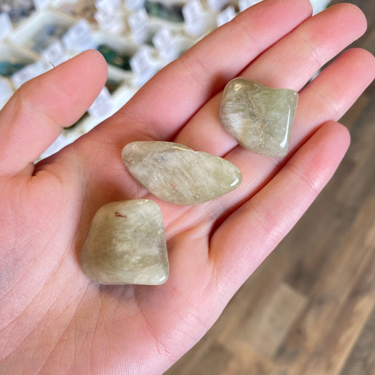 Praisolite (Psychic Abilities) Tumbled