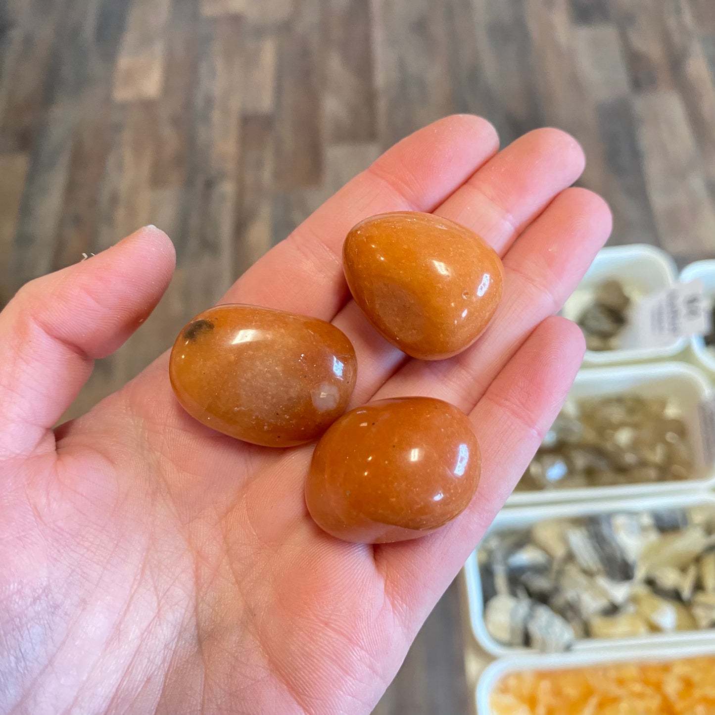 Orange Aventurine (Optimism, Joy &Inspiration) Tumbled