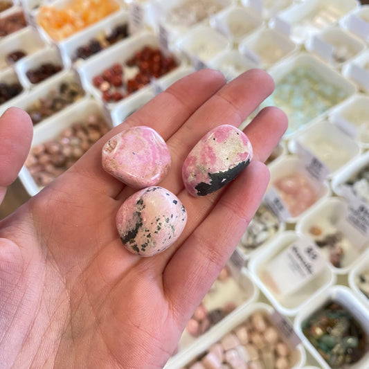 Rhodonite (Peruvian) (Emotional Healing) Tumbled