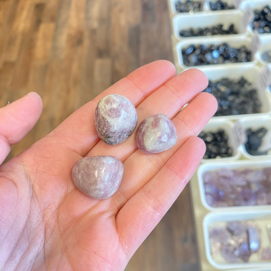 Lepidolite (Emotional Healing) Tumbled