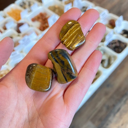 Tigers Eye (Courage) Tumbled
