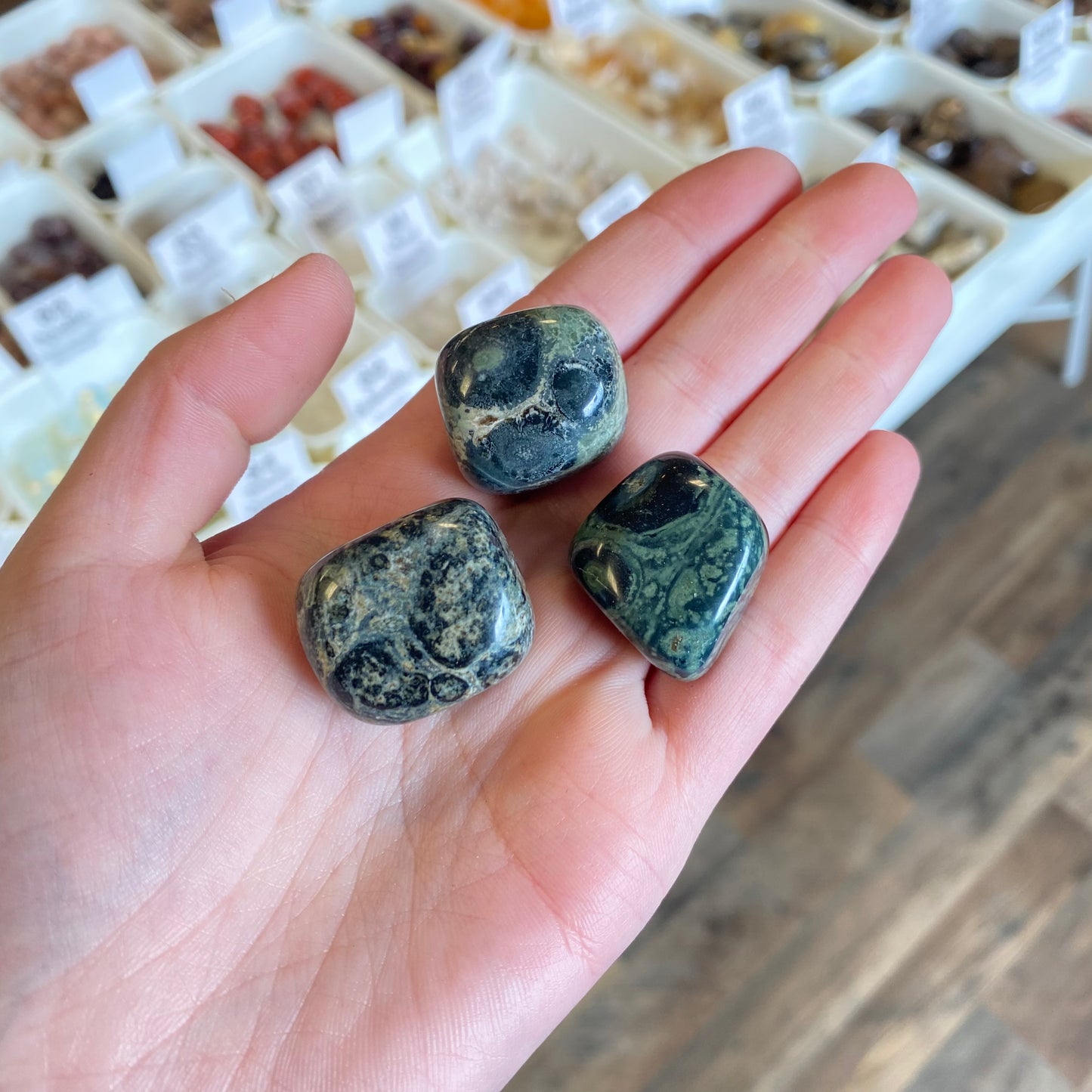 Kambaba Jasper (Deep Cellular Healing) Tumbled