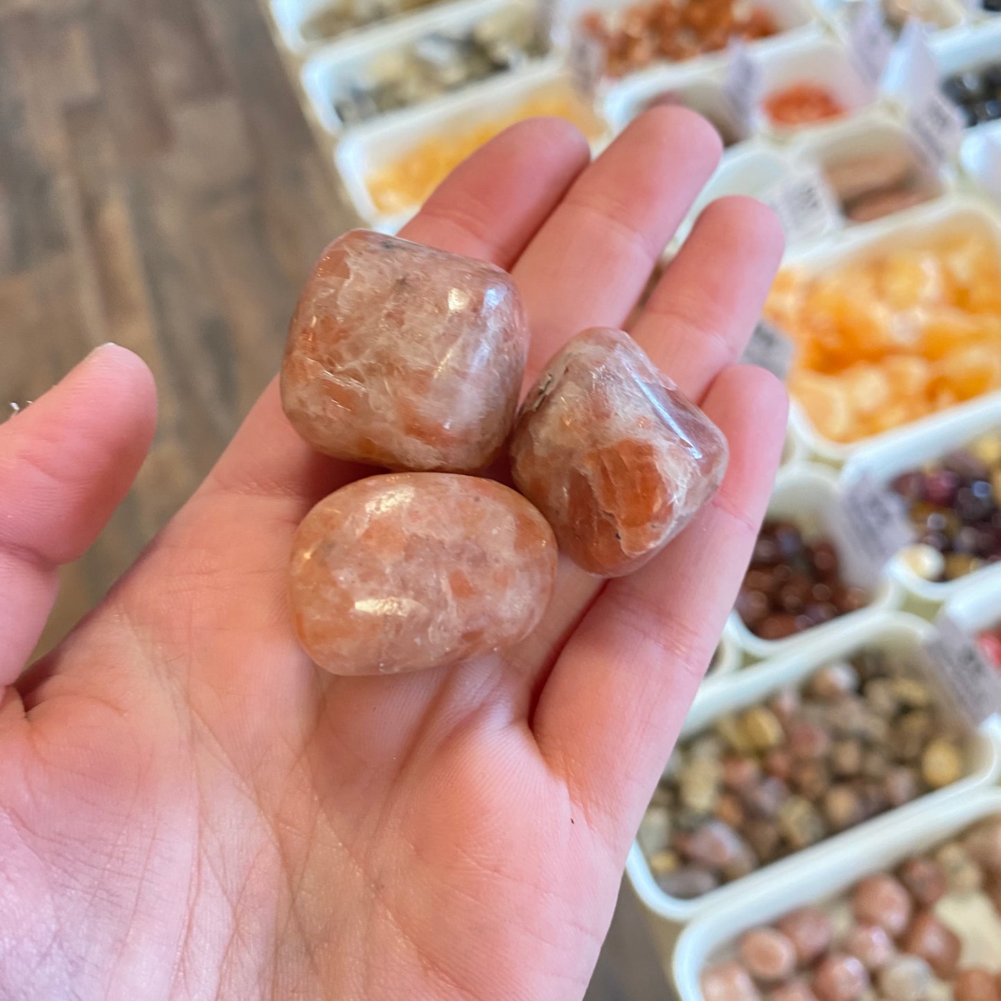 Sunstone (Strength) Tumbled