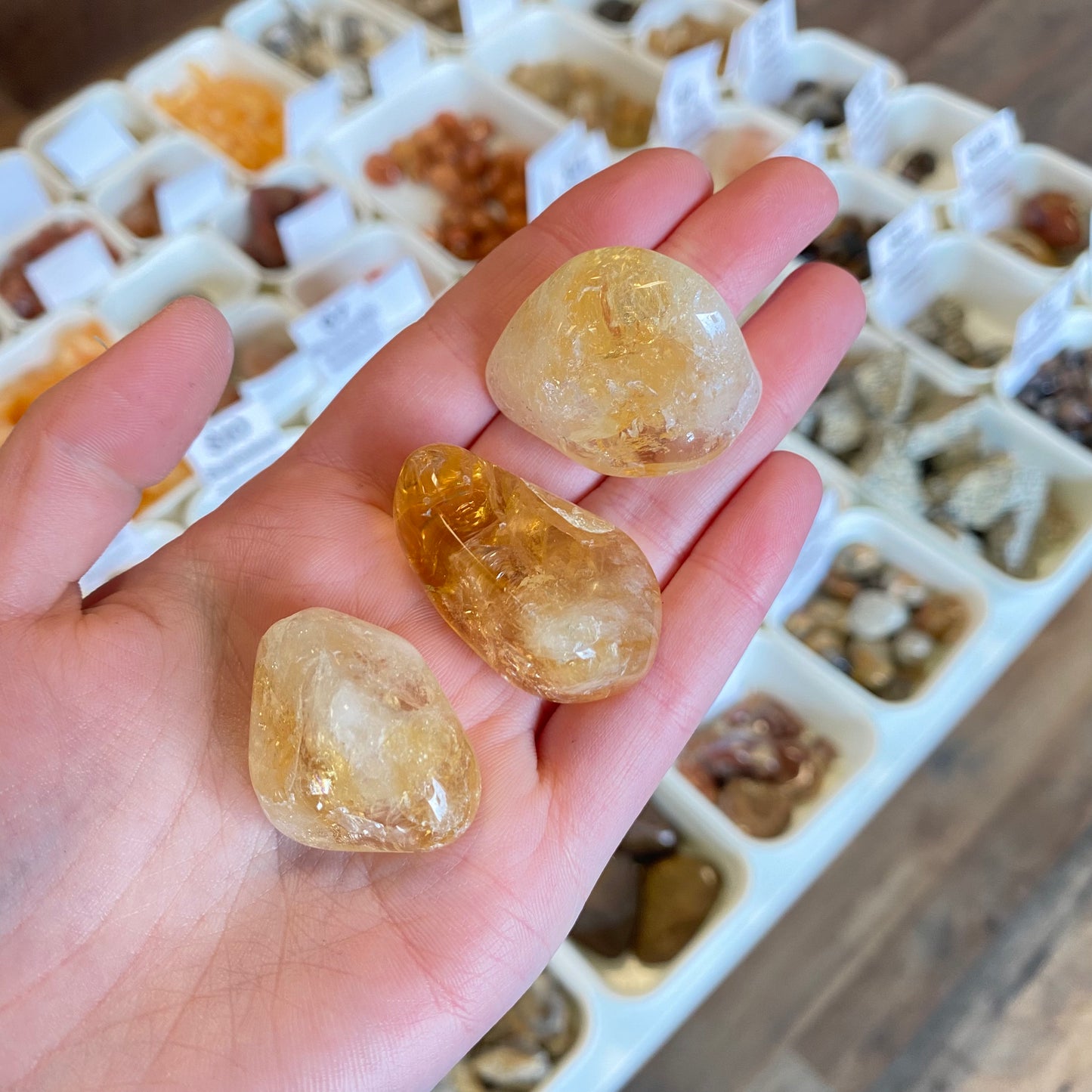 Citrine (Abundance) Tumbled