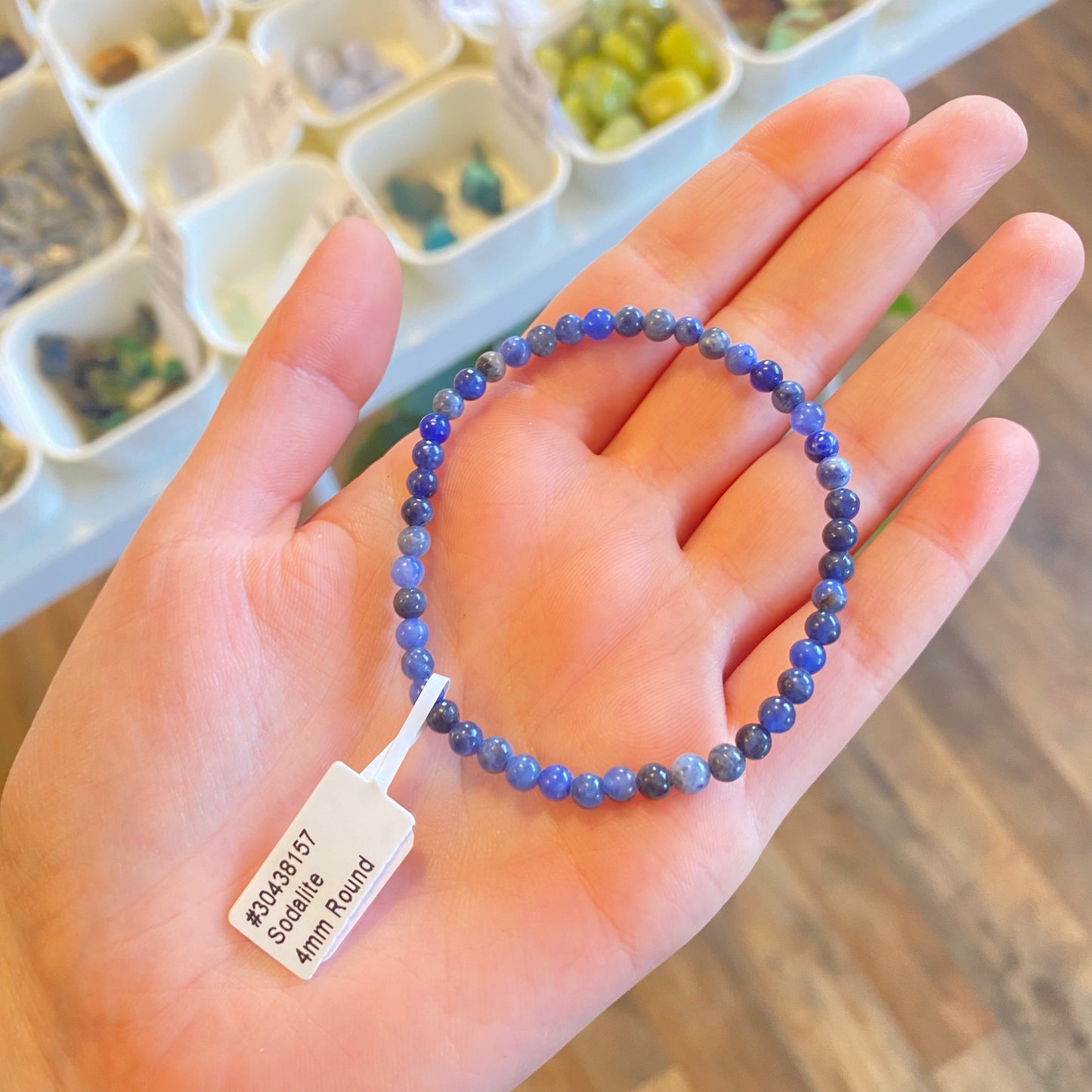 Sodalite (Concentration) Bracelet 4mm