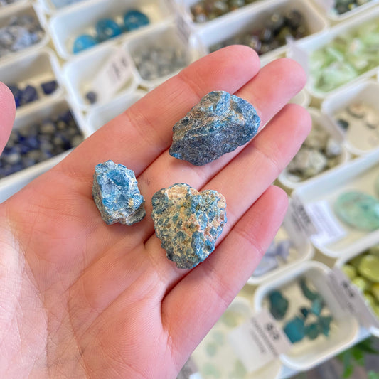 Blue Apatite (Communication) Rough