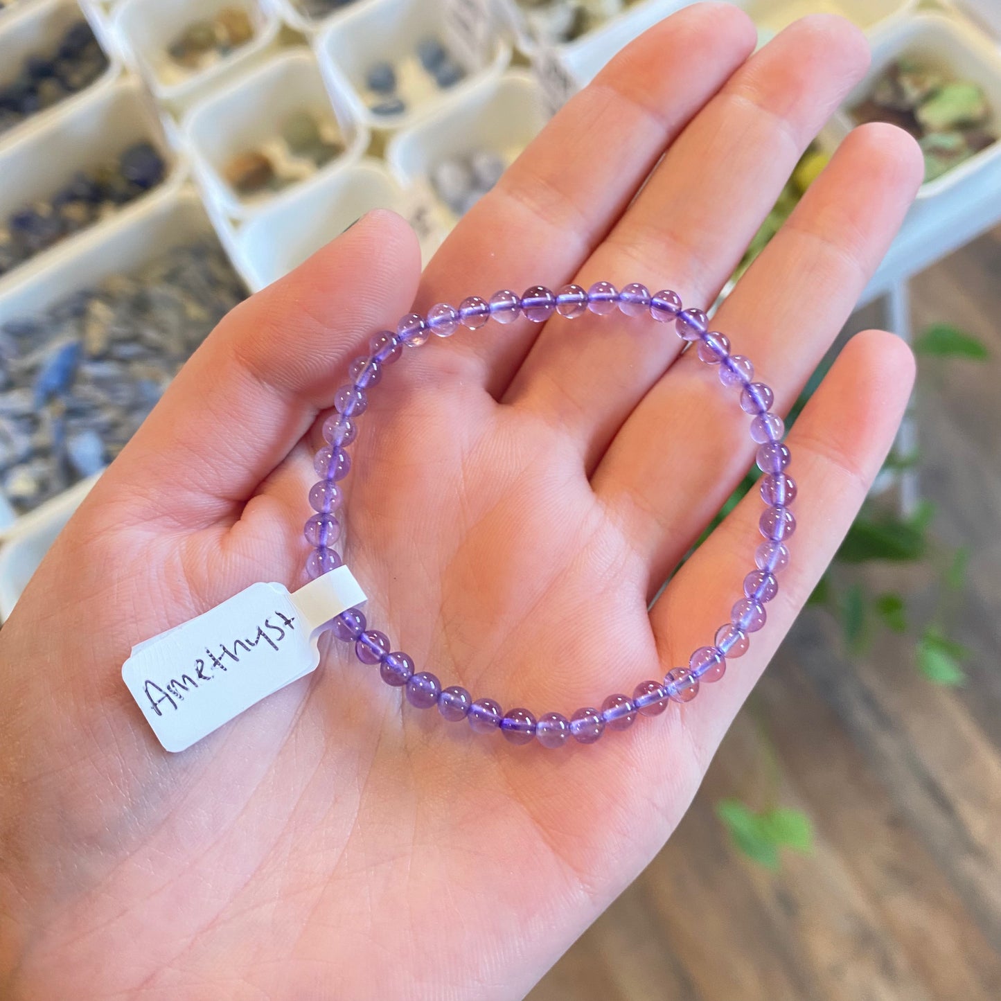 Amethyst (Tranquility) Bracelet 4mm