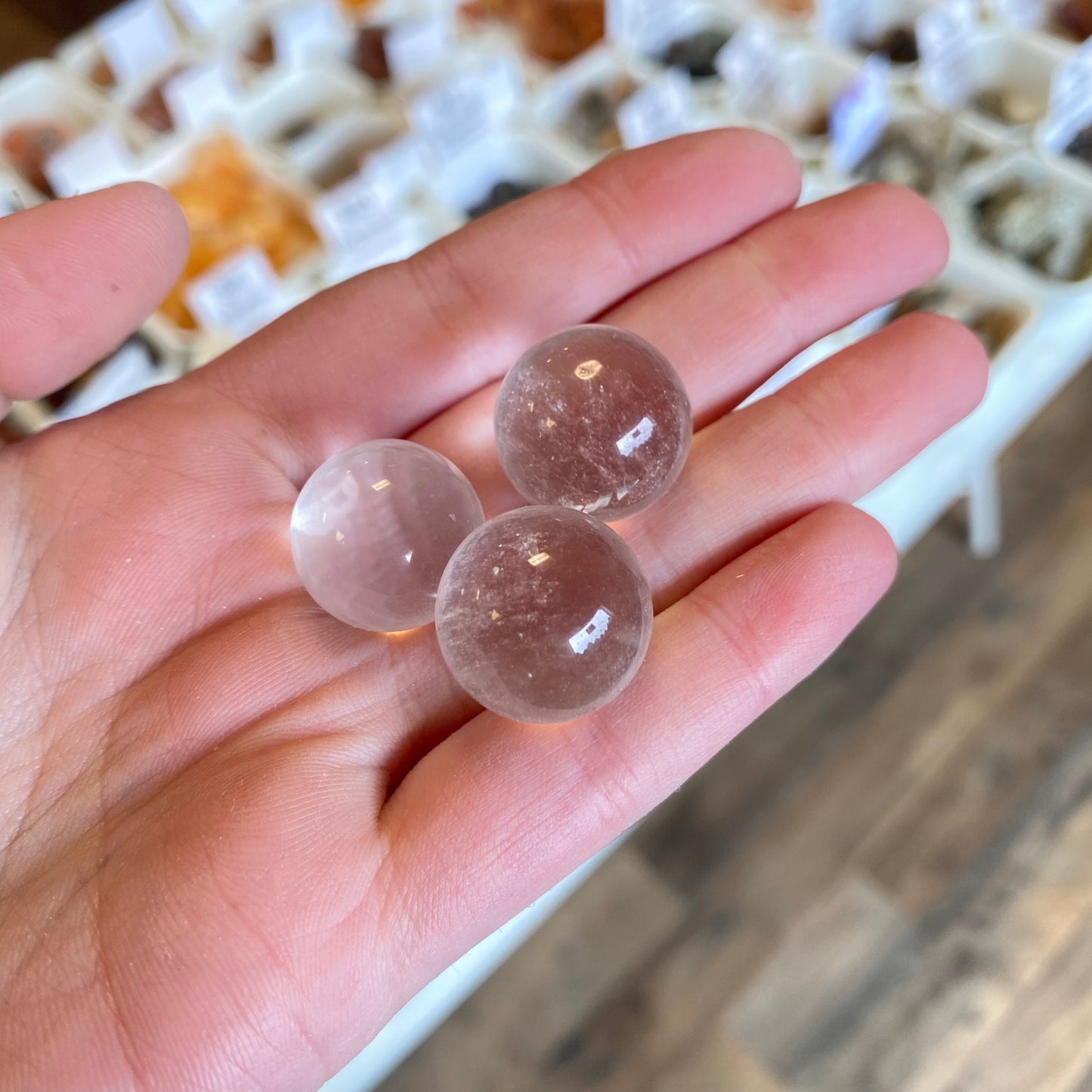 Clear Quartz (Amplification) Sphere