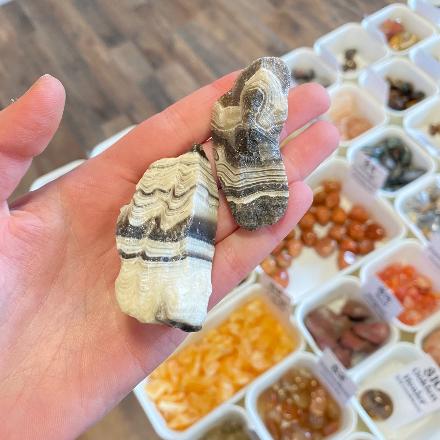 Zebra Calcite (Overcome Fear) Rough