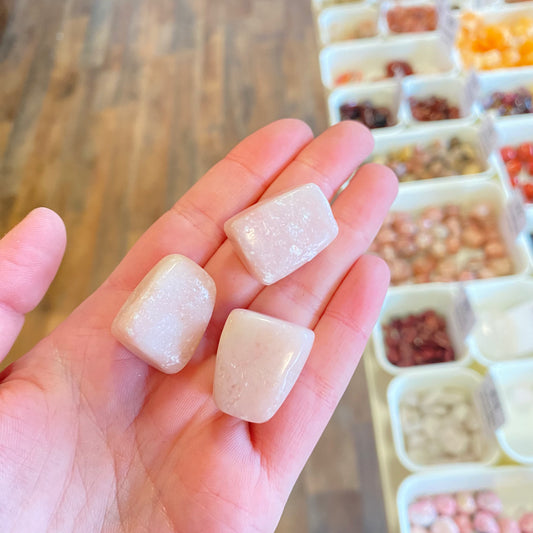 Pink Opal (Heartache & Emotional Balance) Tumbled Cube