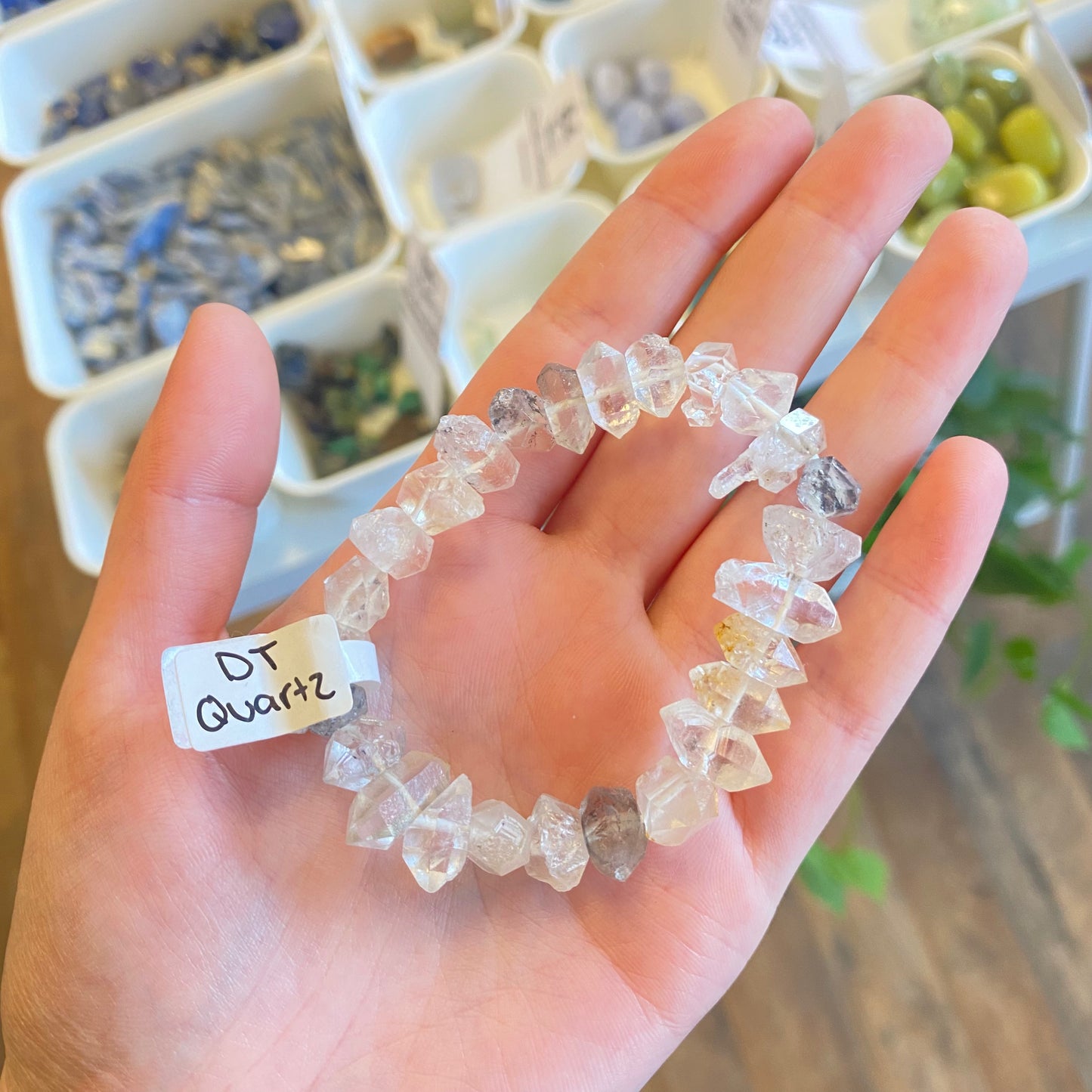 Double Terminated Quartz (Amplification) Bracelet
