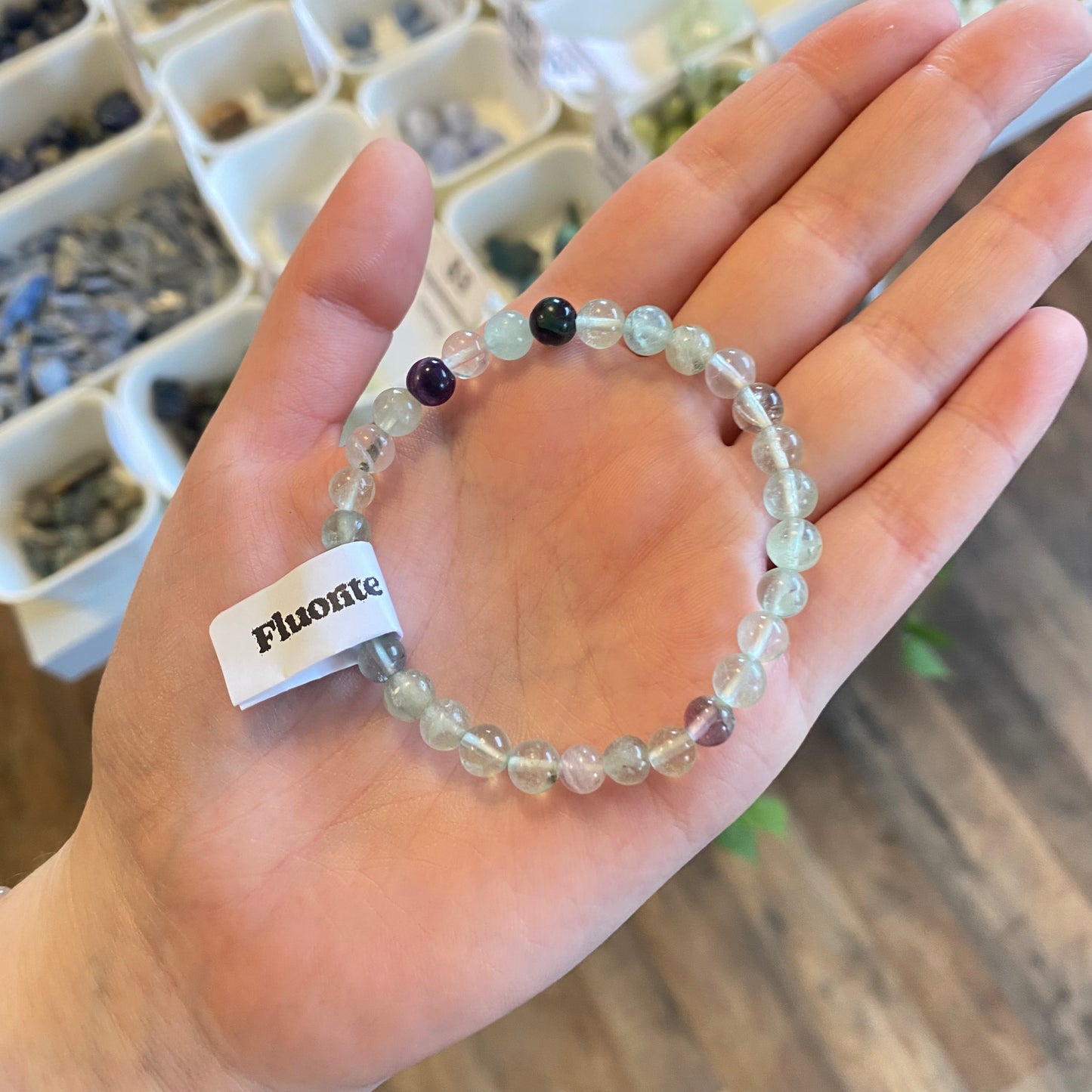 Fluorite (Decision Making) Bracelet 6mm