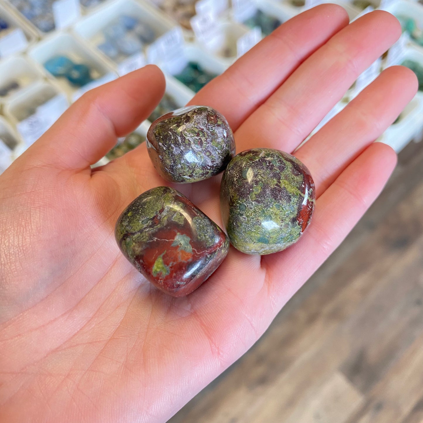 Dragon Stone Jasper (Bravery & Personal Power) Tumbled
