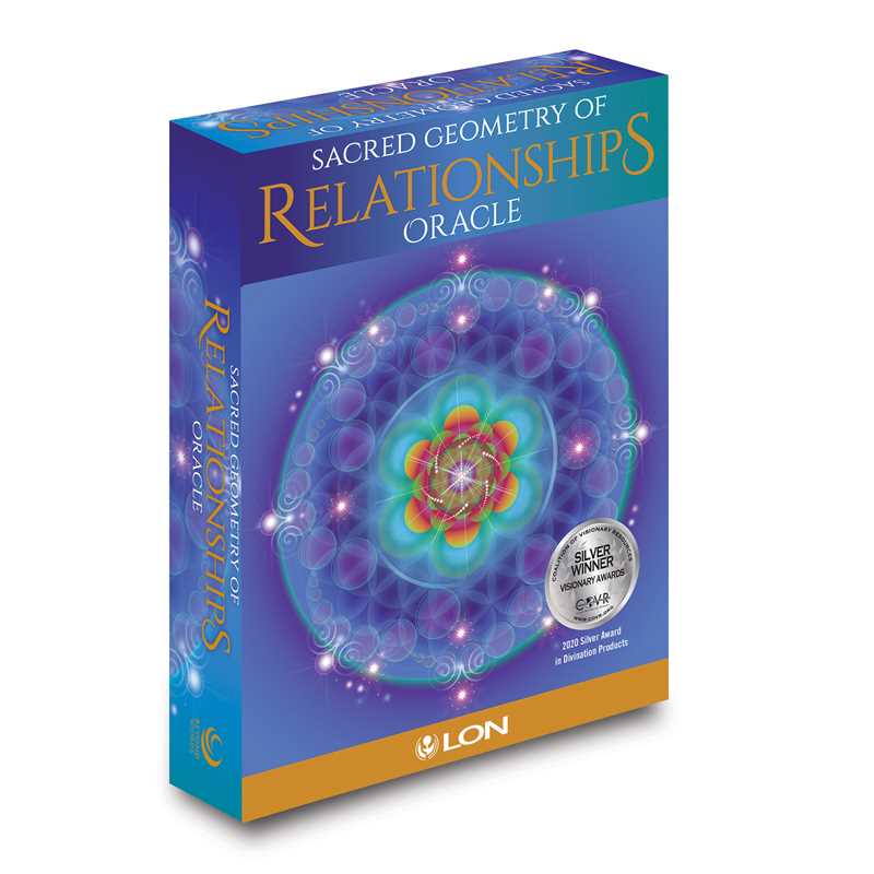 Sacred Geometry of Relationships Oracle by LON: Flashcards; 176 pages / English