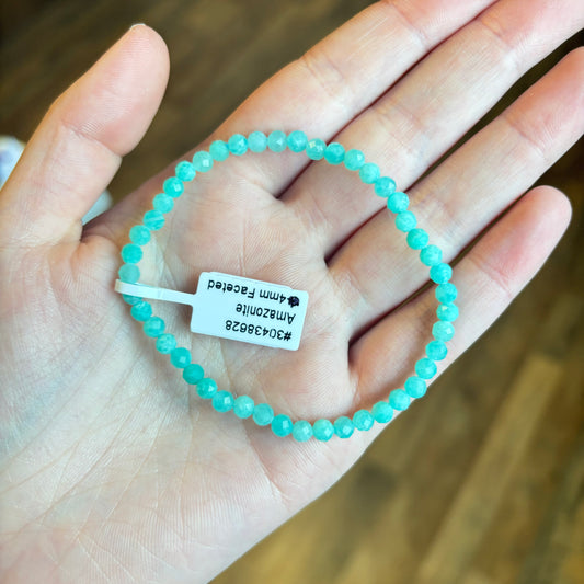 Amazonite (Comfort & Self Discovery) Bracelet 4mm