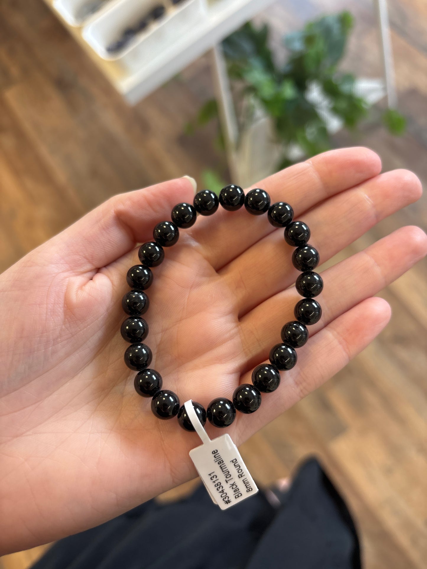 Black Tourmaline (Protection) Bracelet 8mm