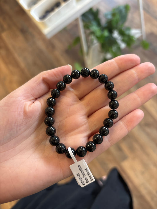 Black Tourmaline (Protection) Bracelet 8mm