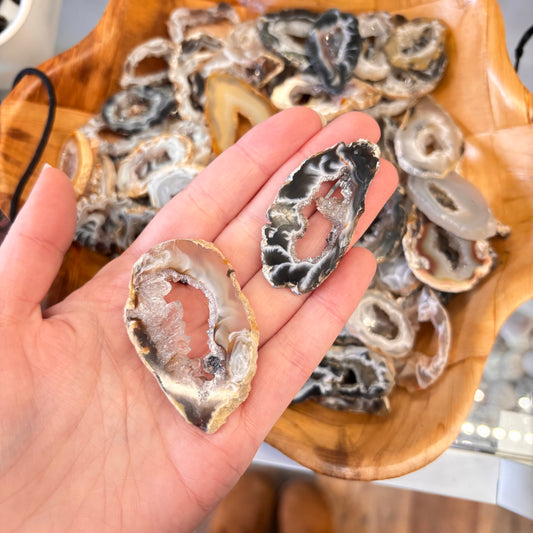 Oco Agate (Spiritual Clarity) Slices