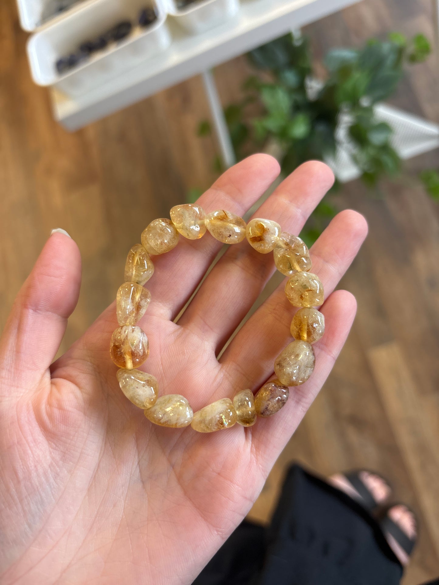 Citrine (Abundance & Wealth) Nugget Bracelet