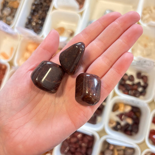 Hessonite Garnet (Wealth & Prosperity) Tumble