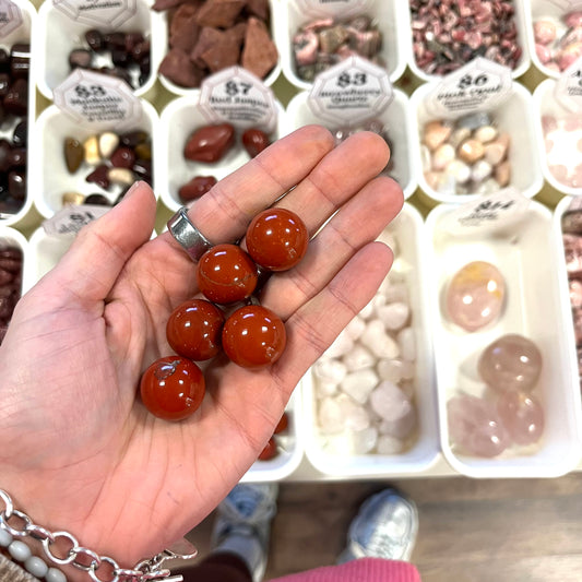 Red Jasper (Procrastination) Sphere