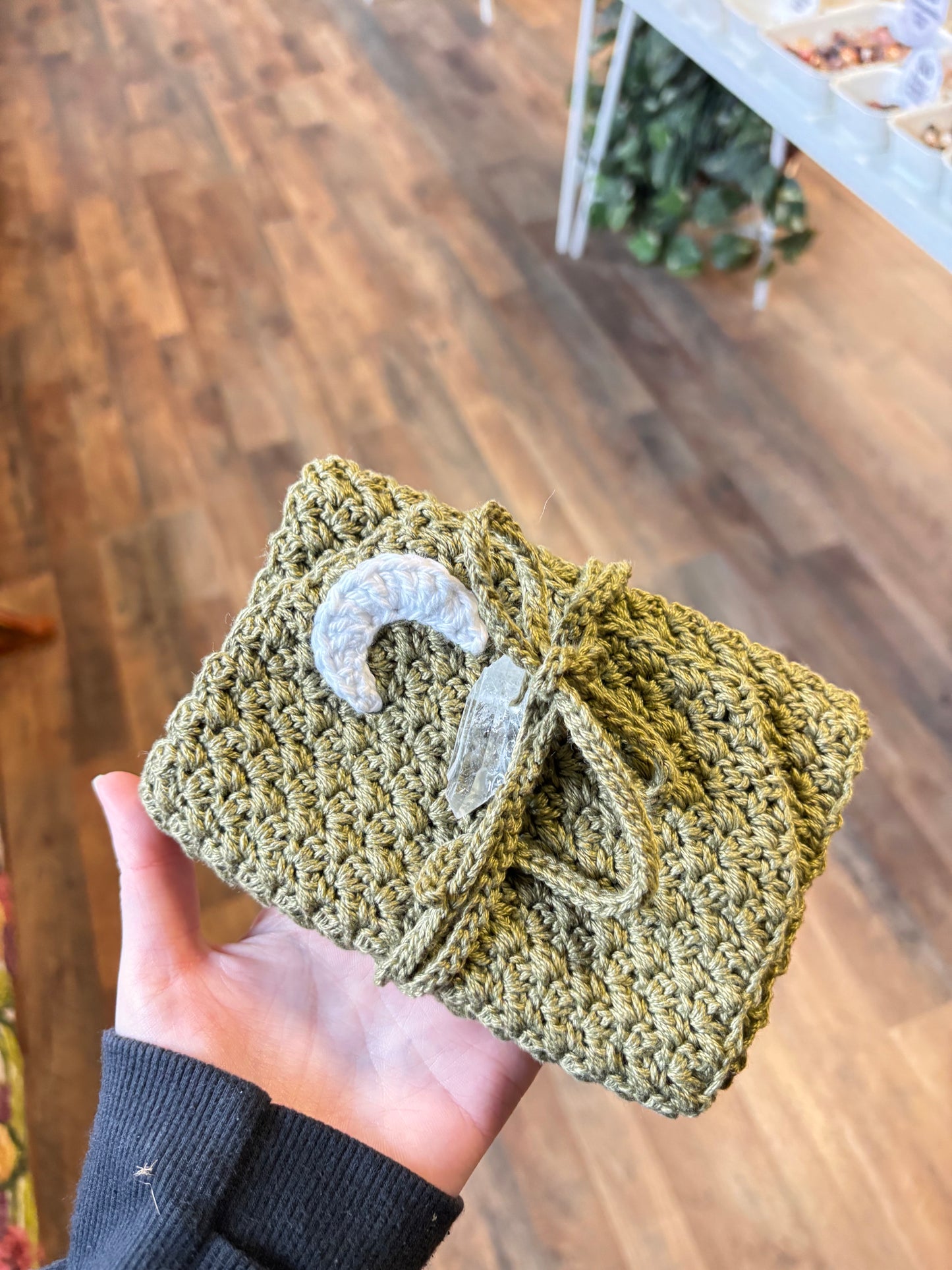 Crochet Tarot Pouch | The Crochet Witch