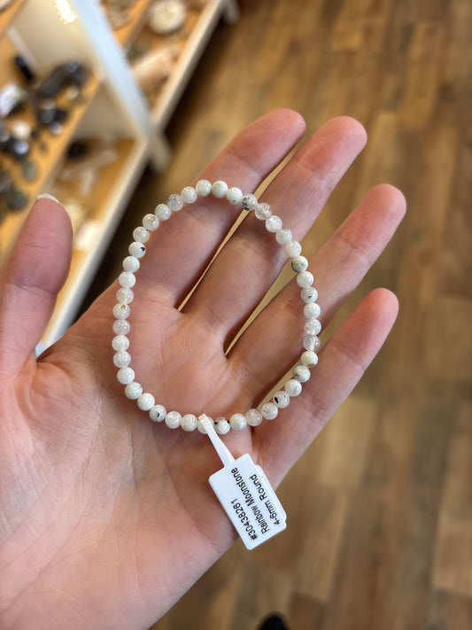 Rainbow Moonstone (Divine Connection) Bracelet 4mm