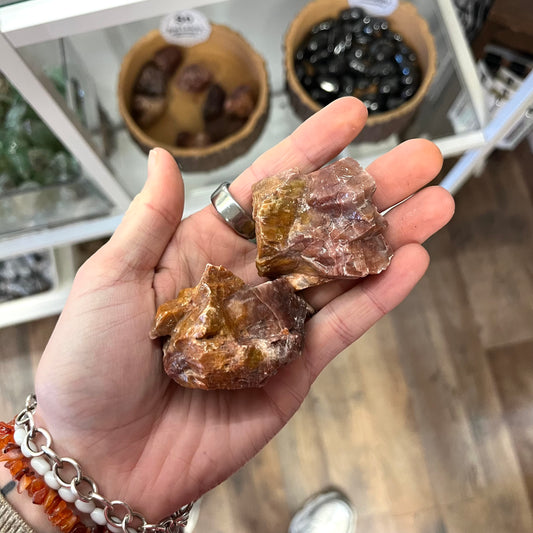 Red Calcite (Willpower & High Energy) Rough L